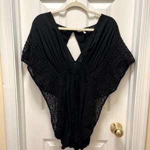 Victoria’s Secret Black Cover-Up in Excellent Condition, Size Small